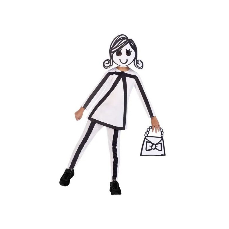 Disfarce Stick girl , 12/14anos , 158cm