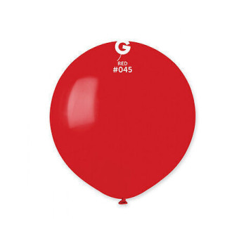 5 balões latex 48cm - 19” Gemar Red