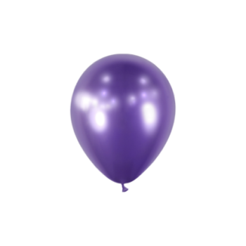 5 Balões Latex ballonia 30cm - 12" - Purpura Brilhante