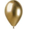 5 Balões latex Gemar 33cm - 13" - Shiny Gold