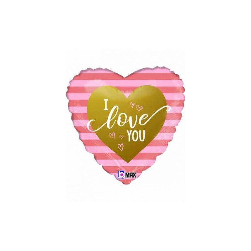 STD coração i love you 18"-46cm