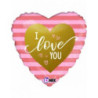 STD coração i love you 18"-46cm