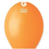 5 Balões latex gemar 30cm-12" Orange