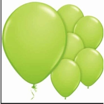 5 Balões latex  11" - Pistacho
