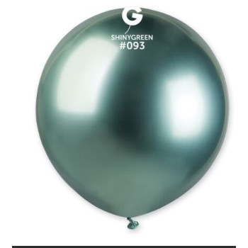 5 Balões latex gemar 48cm - 19" - ShinyGreen