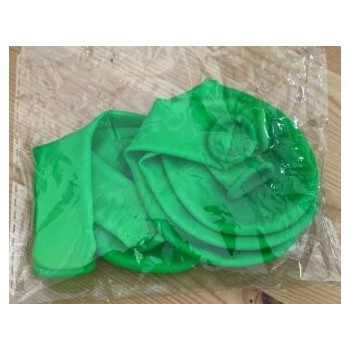 5 balões latex Globest 12” - 30 cm verde fluorescente
