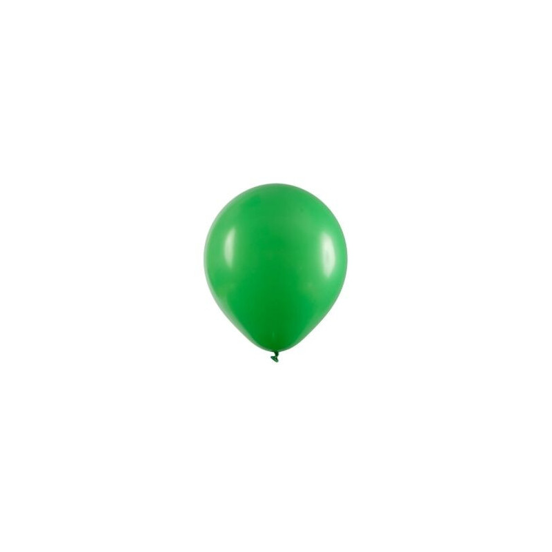 10 Balões Latex - 14cm - Verde