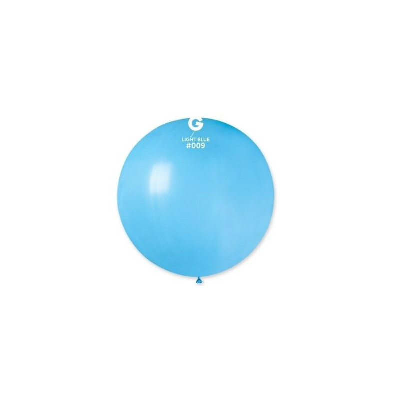 Balão Azul Claro 80 cm 31