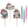 Conjunto Velas Unicornio