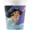 8 Copos de Papel 200ml - Princesas Day Dream