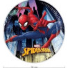 8 Pratos 20cm - Homem Aranha Team Up