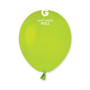 10 Balões latex gemar 5" - 13cm Light Green