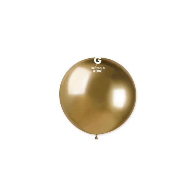 Balão Latex Gemar 31"- 80cm - Shiny gold