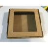 Caixa cartao 14x14x4cm com janela