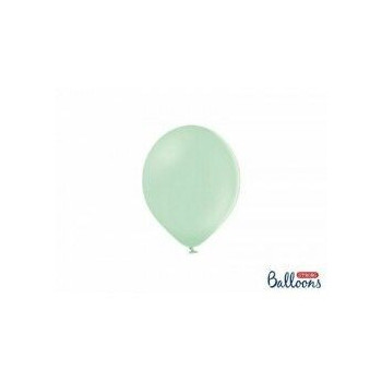 Saco 100 balões latex Ballons Strong 12cm -  Pastel Pistachio