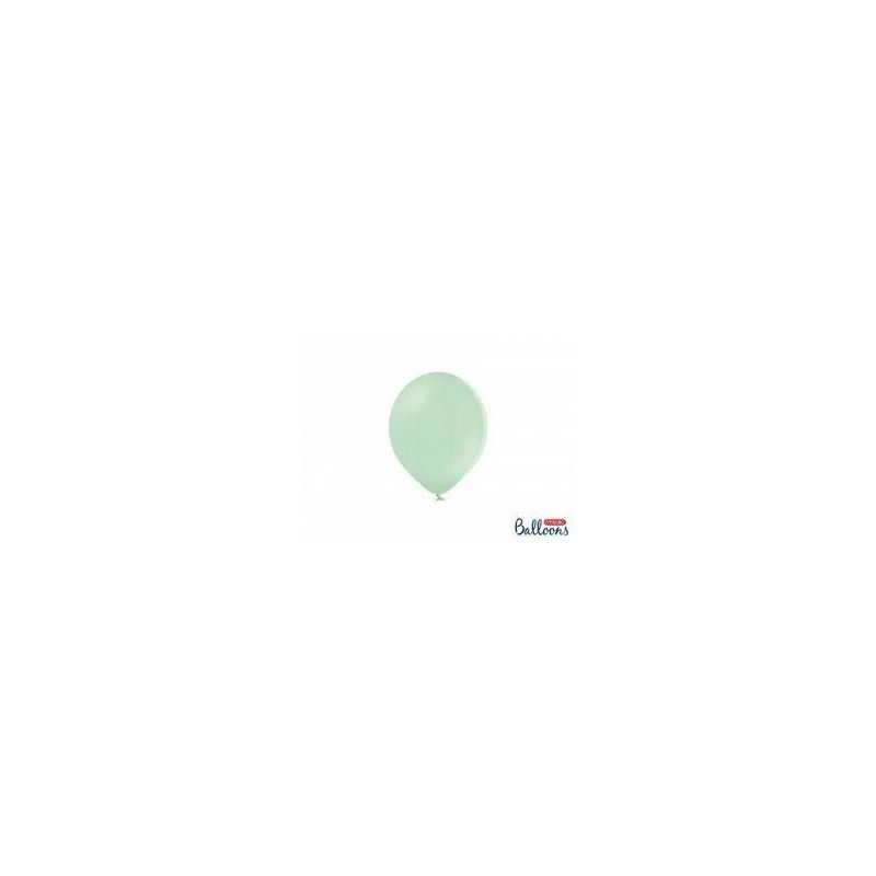 Saco 100 balões latex Ballons Strong 12cm -  Pastel Pistachio
