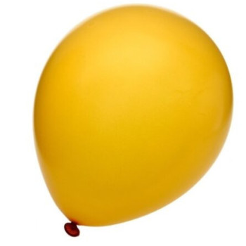 5 Baloes latex balloonia   11" - 28cm amarelo