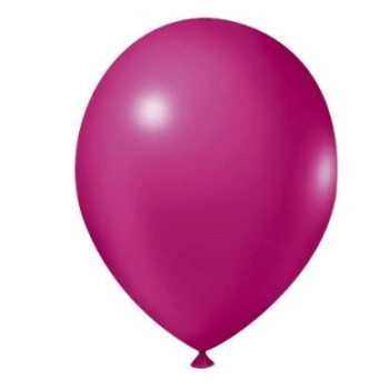 10 Balões balloonia   5" diam 14 cm rosa fuchsia