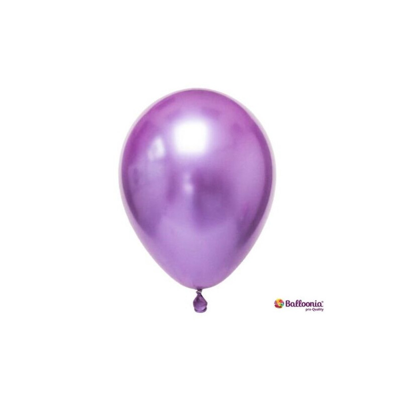 10 balões latex Balloonia 5" - 13cm Purpura brilhante