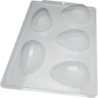 Forma de chocolate especial 3 partes - ovo 100g
