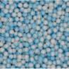 Perolas multicolor azul e branco 65gr