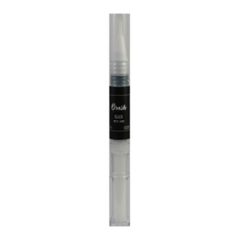 Brush Metallic Preto