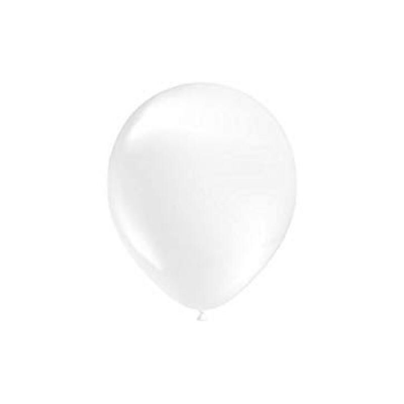 100 Balões 5” - 14 cm balloonia transparentes
