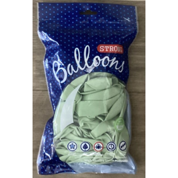 50 balões de latex Balloons 12"-30cm Pastel Pistachio