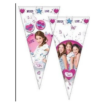 10 Sacos Cone Violeta