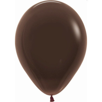5 balões latex sempertex 12" Fashion Chocolate
