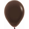 5 balões latex sempertex 12" Fashion Chocolate