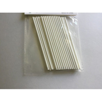 30 pauzinhos de papel 10 cm