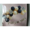 Kit grinalda de balões  Azul e pele 26 pcas