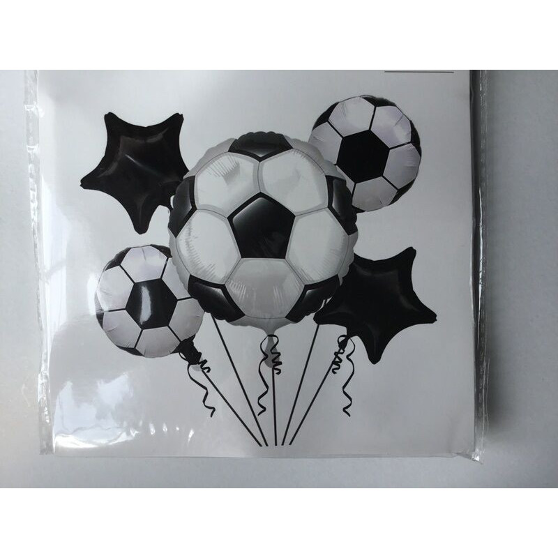 Kit Balões futebol 5 pcas