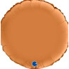Balão Foil Circulo 18" Caramelo