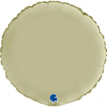 Balão Foil Circulo 18" verde oliva
