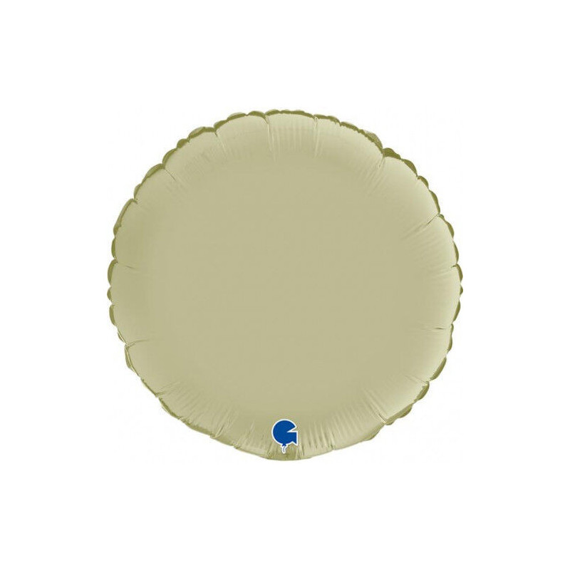 Balão Foil Circulo 18" verde oliva