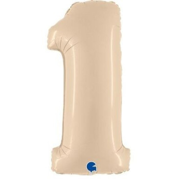 Balão Foil Nº1 Nude