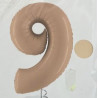 Balão Foil Nº9 Nude