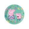 8 Pratos 20cm - Peppa pig