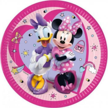 8 pratos 23cm - Minnie Junior