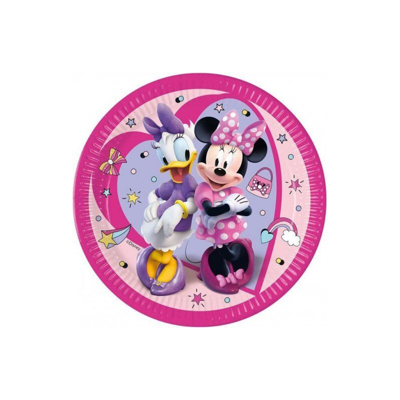 8 pratos 23cm - Minnie Junior