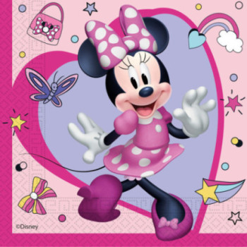 20 Guardanapos 33x33cm - Minnie Junior