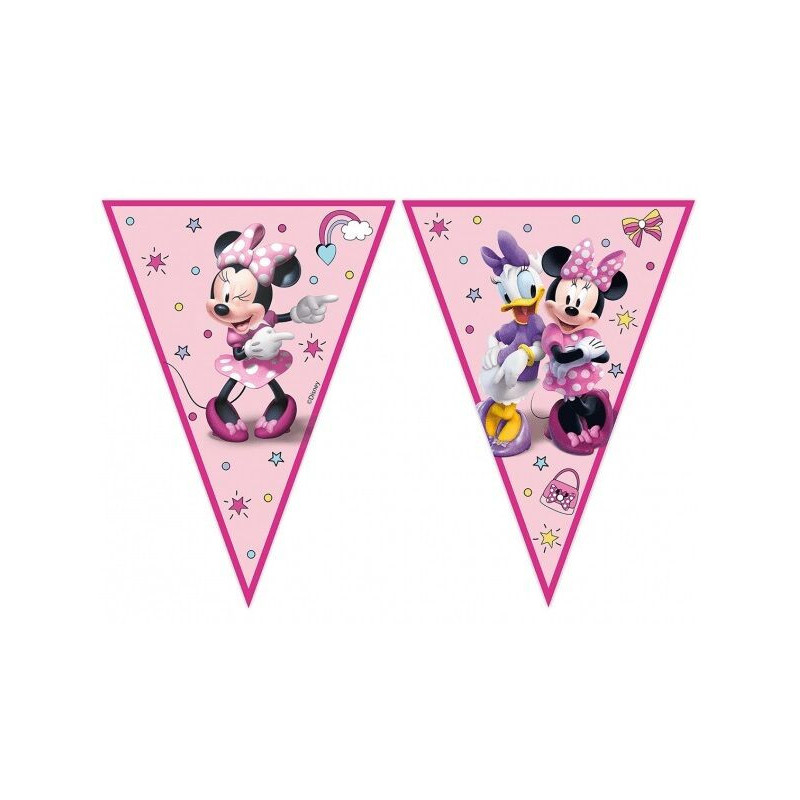 Bandeirinha Triangular - Minnie Junior