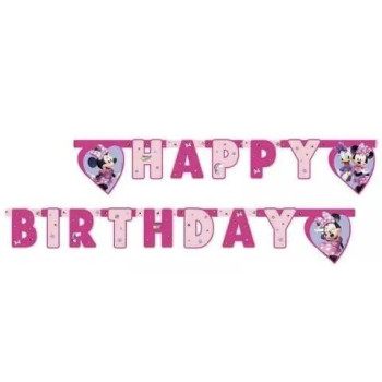 Banner Happy Birthday - Minnie Junior