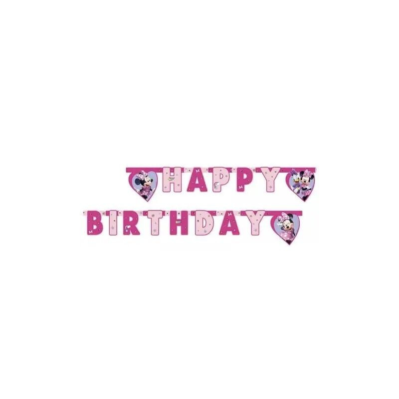 Banner Happy Birthday - Minnie Junior