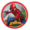 8 Pratos 23cm - Homem aranha