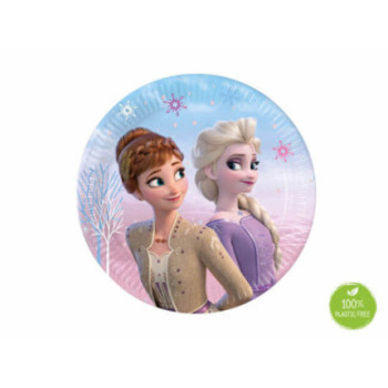 8 Pratos 20cm - Frozen wind spirit