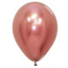 5 Balões latex sempertex  12" - Reflex Encarnado