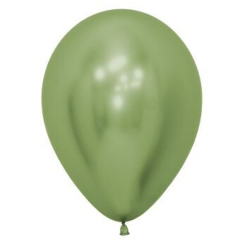 5 Balões latex sempertex  12" - Reflex verde lima